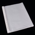 thumbnail image 1 of Niceauty 100Pcs Sheet Protector for Binder with 11 Hole Punched Design Clear Both Sides for Documents, 1 of 8