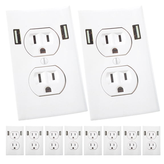 Niceauty 10PCS Prank Electrical Outlet Stickers Vinyl Adult Pranks Realistic Design