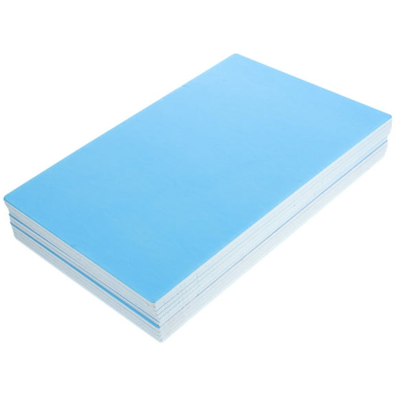 Niceauty 10Pcs Blue Foam Board for Handmade Craft Projects Flexible Foam Sheets