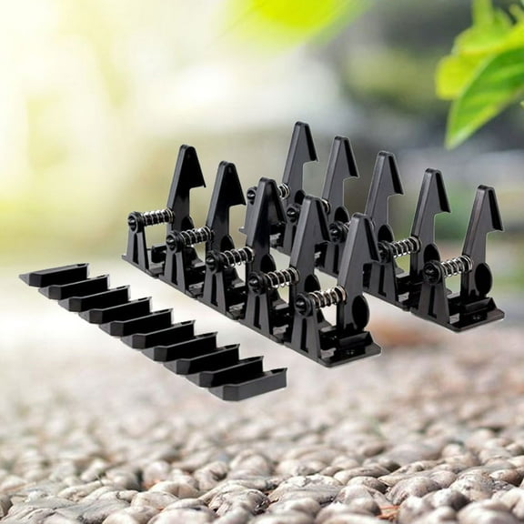 Niceauty 12 Pairs Child Safety Hook Locks Black ABS Pantry Room Storage Area