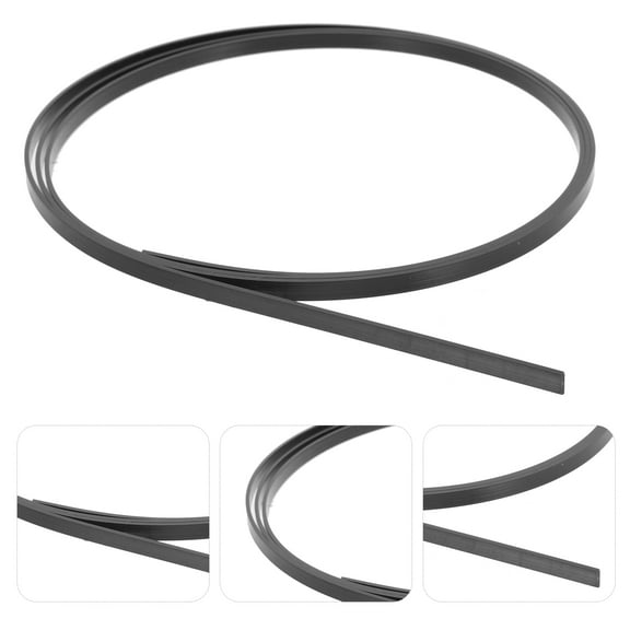 Niceauty 12pcs Classical Guitar Binding Strips ABS Black for Guitarists Use