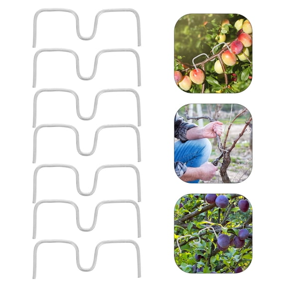 Niceauty 14Pcs Gardening Tree Branch Limb Spreader Silver for Fruit Tree Branch Training