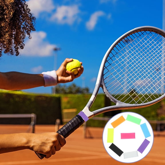 Niceauty 16Pcs Multi-Colored Racket Grips for Tennis and Badminton Rackets with and Anti-Slip