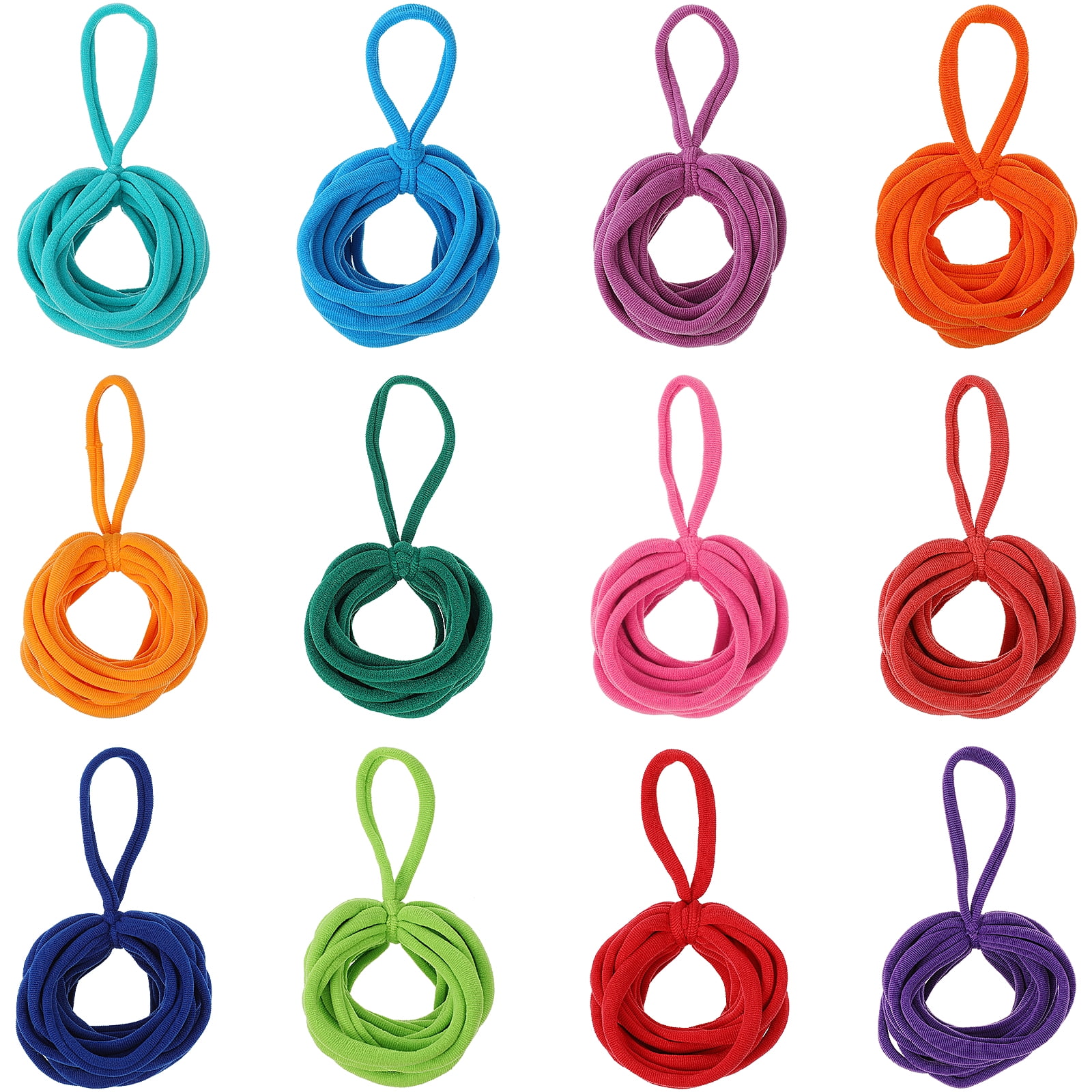 Loom Rope Niceauty 192 Pcs Braided Rope Refill Pack Potholder Elastic Ropes Loom ...