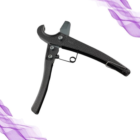 Niceauty 1Pc Black Gas Tube Cutter with Heat Treated Steel Blade and Comfortable Handle