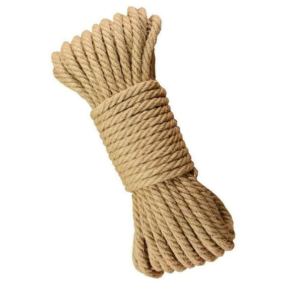 Niceauty 1Pc High Strength Sisal Hemp Rope Light Brown for Cat Grinding Claw and Decor