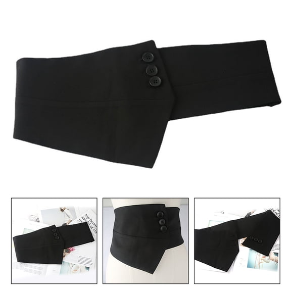 Niceauty 1Pack Body Shaping Waistband in Black Fabric for Women Daily Use