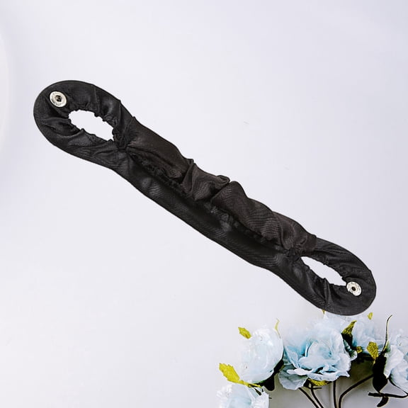 Niceauty Women's Hair Bun Maker Tool Donut for Effortless Hairstyling Black Bun Shaper for DIY Ballerina Styles Salon