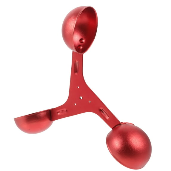 Niceauty Replacement Aluminium Alloy Anemometer Cup for Wind Speed or in Outdoor Use Red