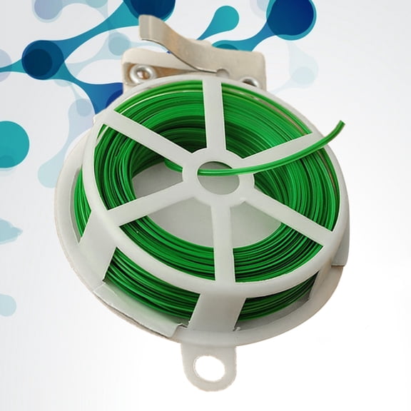 Niceauty 1Pc Garden Wire Cable Tie Plastic and Metal for Trellis and