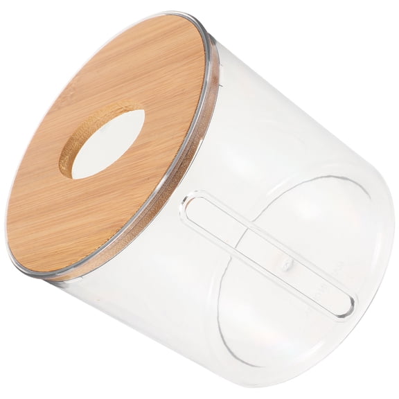 Niceauty 1Pack Round Tissue Box Restaurant Tissue Box for Living Room