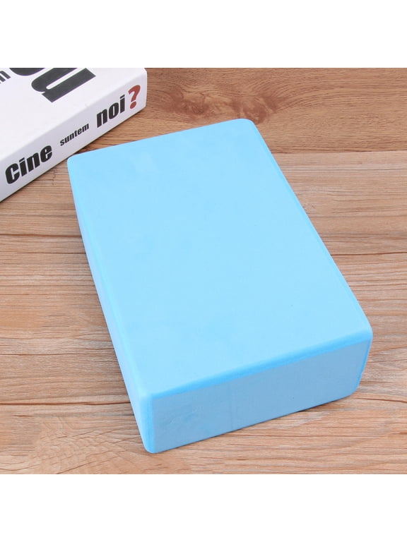 1Pack Sky-blue Yoga Training Block Anti-pressure EVA Yoga Supplies for Women