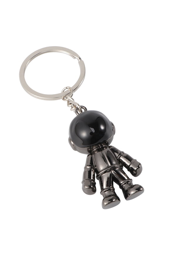 1Set Space Themed Keychain Fashion Zinc Alloy Robot Shape Accessory for Friends