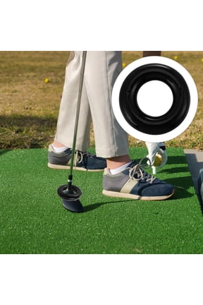 Durable Golfs Clubs Ring Black Swing Training Tool for Improving Strength and Control