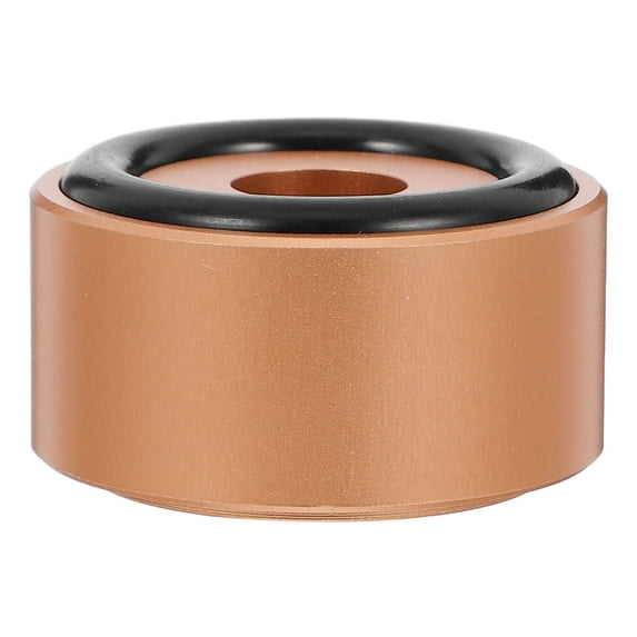 Niceauty Golden Aluminum Foot Pad with Anti Slip for Cd Player Computer Case and Audio Equipment