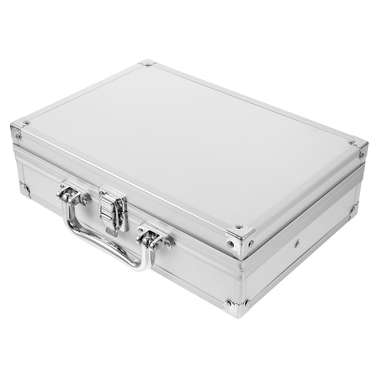 Niceauty Aluminum Alloy Tool Box Stylish Lockable Briefcase for