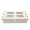 thumbnail image 1 of Niceauty 1Pc Under Desk Storage Case White Adhesive Drawer Type Box for Home Organizer, 1 of 7