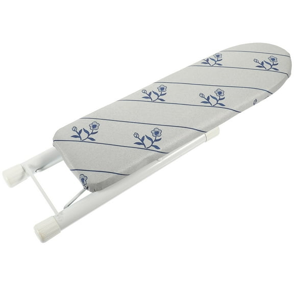 Niceauty Plated Silver Foldable Ironing Board with Stable Bracket for Household Use