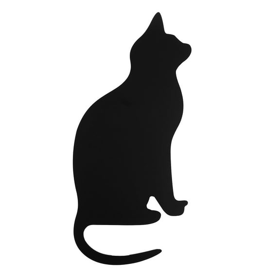 Niceauty Charming Black LED Cat Wall Light with Sound and Light Control