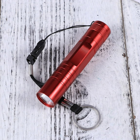 Niceauty Aluminum Alloy Small Torch Flashlight 1Pcs Walking Waterproof Red