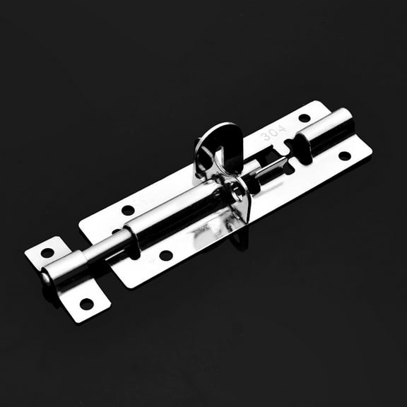 Niceauty Stainless Steel Anti Theft Latch with Thicker Insert for Secure Bathroom and Window Locking