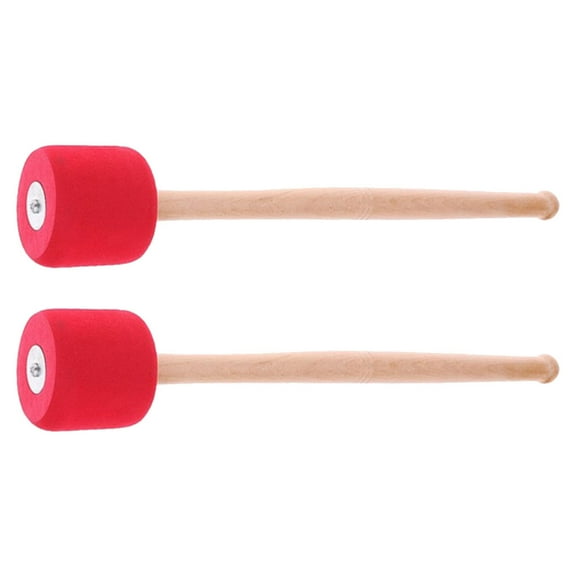 Niceauty Professional Red Oak Drum Accessories, Good Tone and Feel for Stage Performance