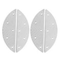 thumbnail image 1 of Niceauty 2 Pairs Boot Heel Plates Repair Pad for Boots Iron Shoe Guards Daily Use, 1 of 8