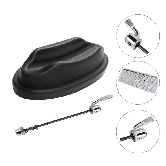 Niceauty 2Pcs Plastic Front Wheel Pads Bike Support Blocks Stabilize Bicycle Wheels