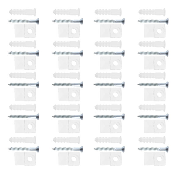 Niceauty Mirror Holder Clips Metal Assorted Color 20 Sets