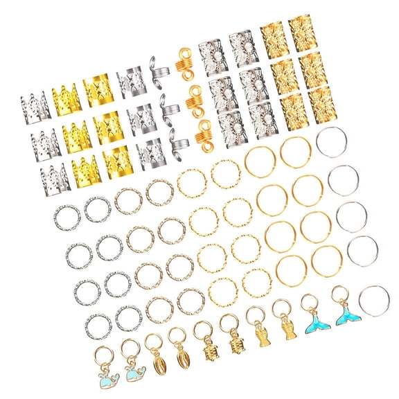 Niceauty 200pcs Hair Decoration Braiding Accessories For Women Stage Performance Assorted Color