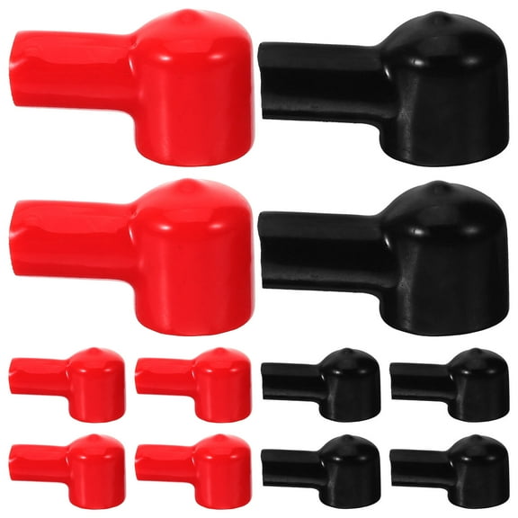 Niceauty 20Pack Battery Terminal Caps PVC for Technicians Electrical Safety