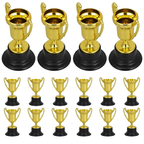 Niceauty 25pcs Prize Trophy Assorted Color for School Event Recognition of Effort and Students