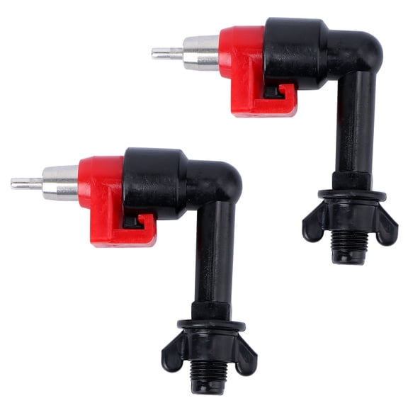 Niceauty Chicken Automatic Water Feeding Stainless Steel 2Set