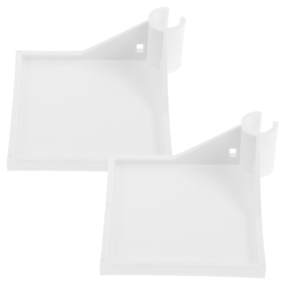 Niceauty 2Pack Grow Tent Plastic White Sturdy Support for Grow Tent Accessories
