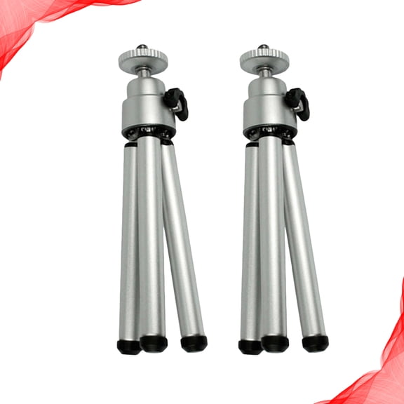 Niceauty 2Pack Phone Tripod for Portable Use with Aluminium Alloy Build Quality