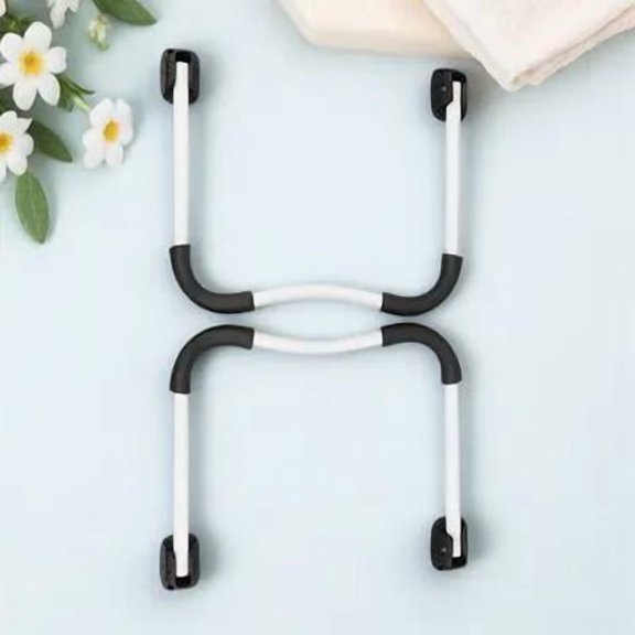 Niceauty 2Pcs Iron Folding Table Legs for Sofa Desk Bed Table Stable Support
