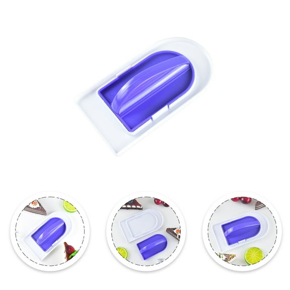 Niceauty 2Pcs Cake Smoother Plastic Bakeware for Fondant Shaping Home Use