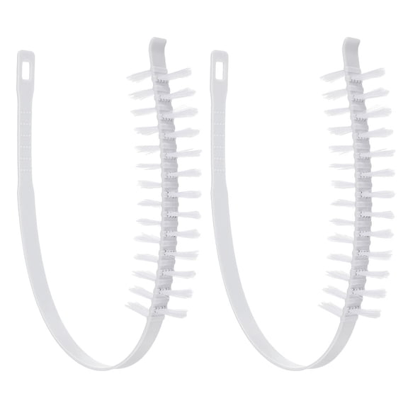 Niceauty 2Pcs Dryer Vent Cleaner Brush with Sturdy Bristles for Washing Machine and Dryer Cleaning