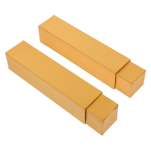 Niceauty Calligraphy Scroll Holder Rectangular Paper for Artists Artwork Storage 2Set