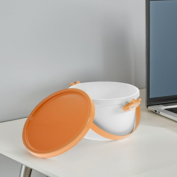 Niceauty Building Blocks Storage Box, Yellow Plastic, Wide Application and Sturdy 2Pcs