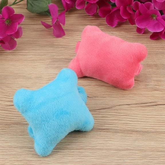 Niceauty 2Pcs Mouse Wrist Support with Soft Crystal Wool Fabric and PP Cotton for Home Use