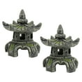 thumbnail image 1 of Niceauty 2Pcs Resin Pavilion Decoration for Fish Tank Aquarium Safe Underwater Ornament, 1 of 6