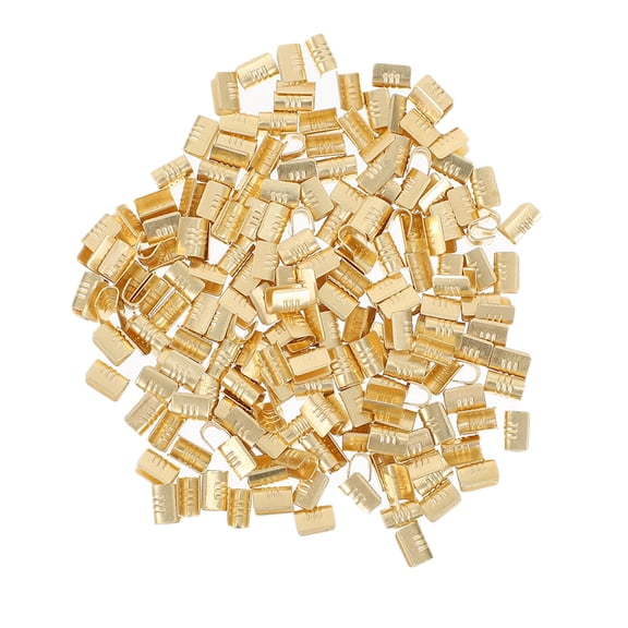 Niceauty Electrical U Connector U-shaped Terminal Connector Golden 300 Pcs