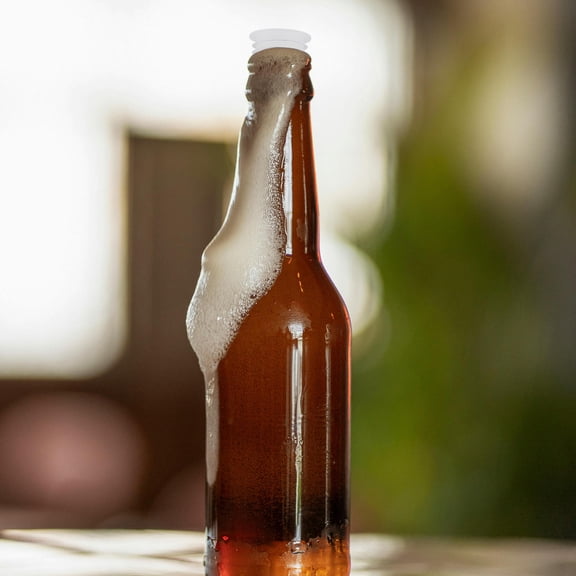 Niceauty Transparent Plastic Bottle Caps for Sealing - Easy Pull Design 300Pcs