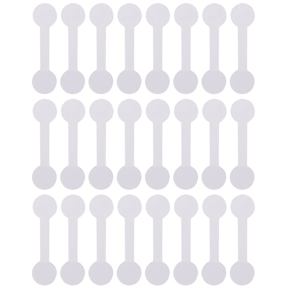 Niceauty 300PCS Price Paper Tags Jewelry Labels Simple Design Round Head Paper Labels