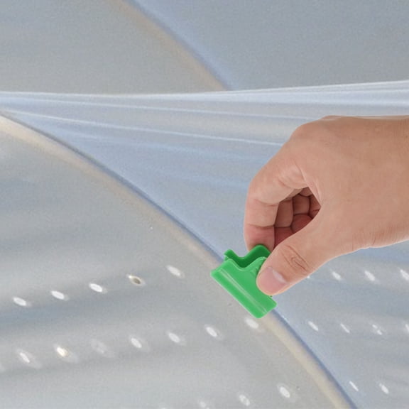 Niceauty 30pcs Canopy Accessories Vegetable Clamp ABS Plastic for Gardening Projects
