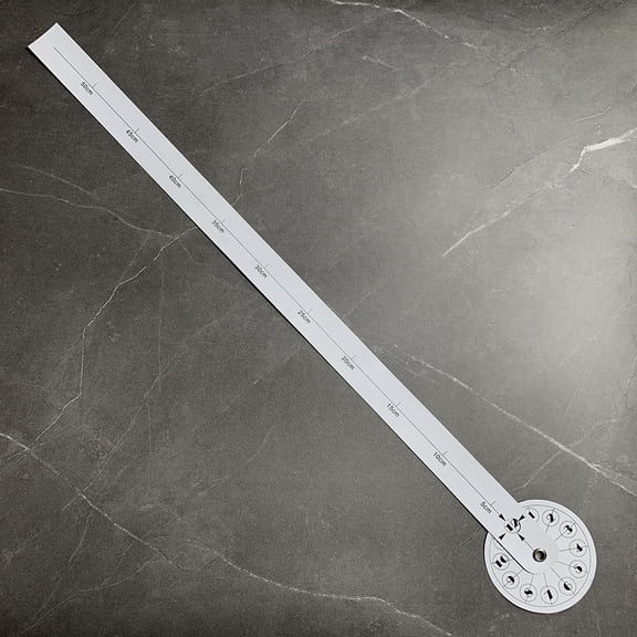 Niceauty 3PCS Office Clock Graduated Scale with Precision Timekeeping for Home