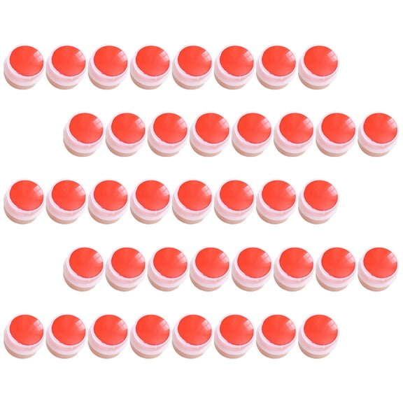 Niceauty 40Pcs Water Bottle Lid Plug Plastic Replacement Stoppers for Households Kitchen