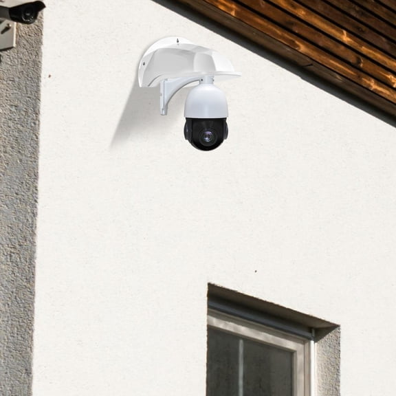 Niceauty 4Pcs Abs Material Outdoor Camera Shielding Cover with Rain Protection 11.4*8.3*5.1in