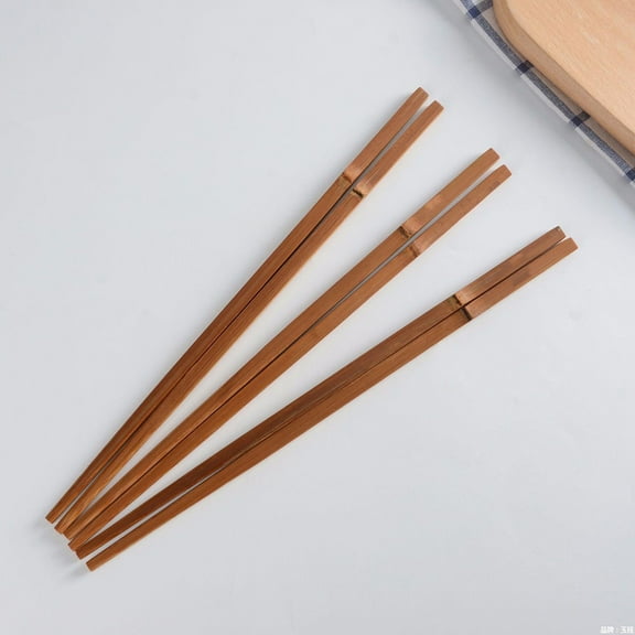 Niceauty Chinese Hot Pot Chopsticks Bamboo Frying Classic Design Adults Restaurants 4Pcs